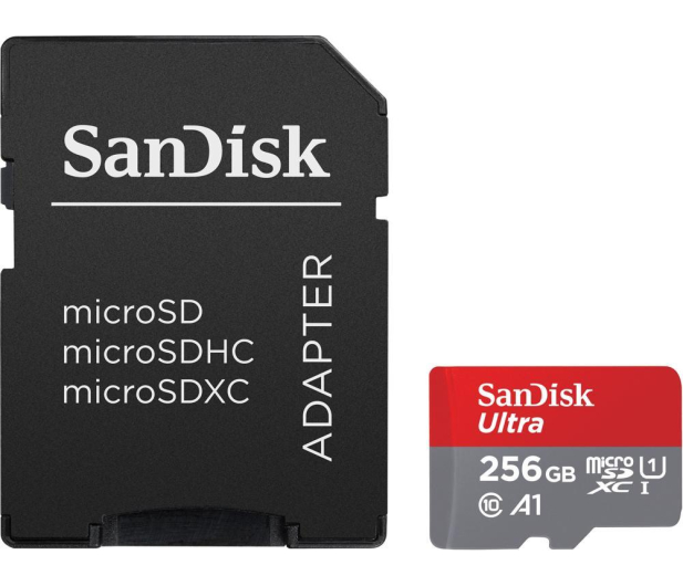 Sandisk 256GB microSDXC Ultra 150MB/s A1 C10 UHS-I U1 - 1077525 - zdjęcie 2